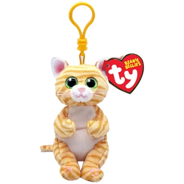 Мягкая игрушка-брелок TY Beanie Bellies Котенок Mango, 12 см (43112) - Pampik