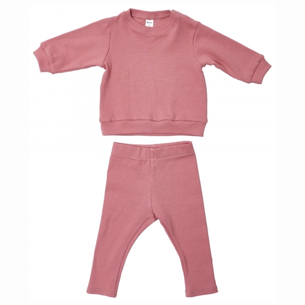 Лонгслів Twins Ego, кашкорсе, р.74, dirty rose, попелясто-рожевий (W-210-LTE74-28) - Pampik - 5