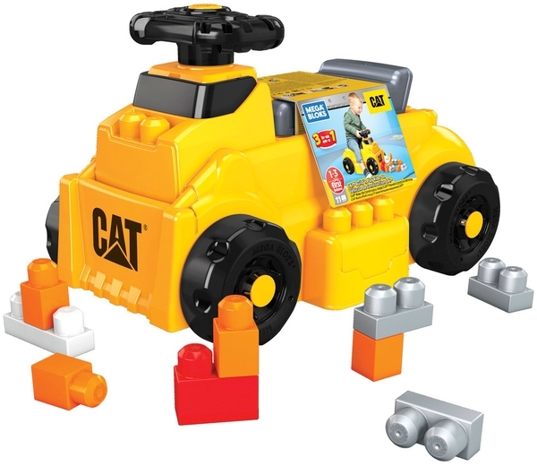 Машинка-конструктор Mega Bloks CAT Збираємо кубики (HDJ29) - Pampik - 5