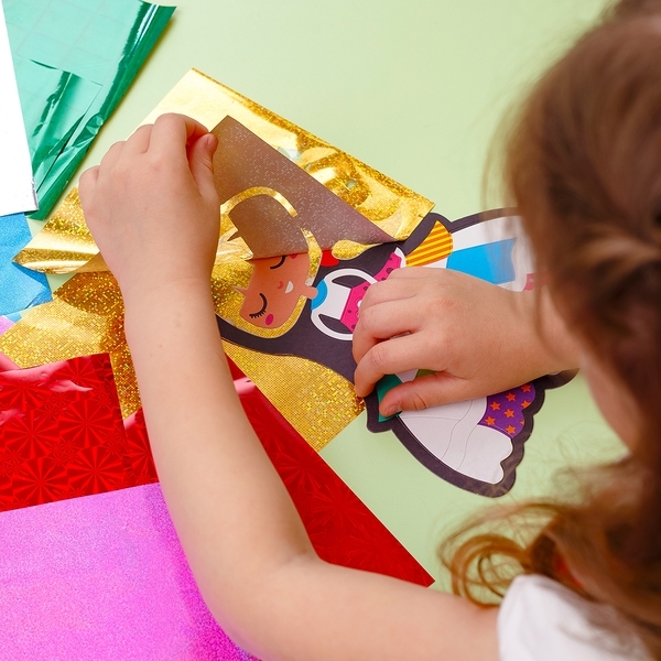 Набір для творчості Vladi Toys Foil Craft Принцеса, укр. мова (VT4433-11) - Pampik - 6