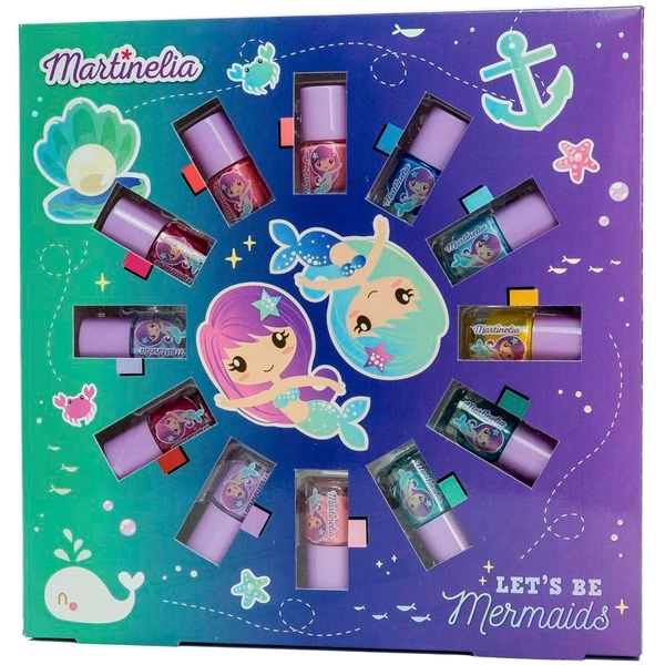 Набор лаков для ногтей Martinelia Русалочка, 12 шт. (50530) - Pampik