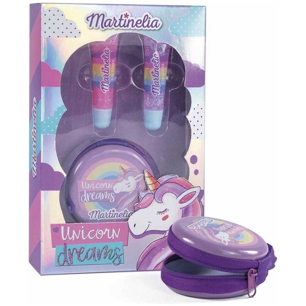 Набір косметики Martinelia Мрії єдинорога, з косметичкою (30233) - Pampik