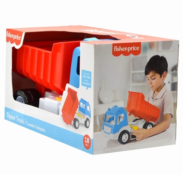 Дитячий Самоскид Fisher-Price, червоний із синім (1827) - Pampik - 6