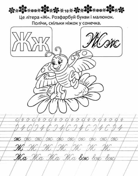 Прописи. Каліграфічний тренажер 4+ - Pampik - 6