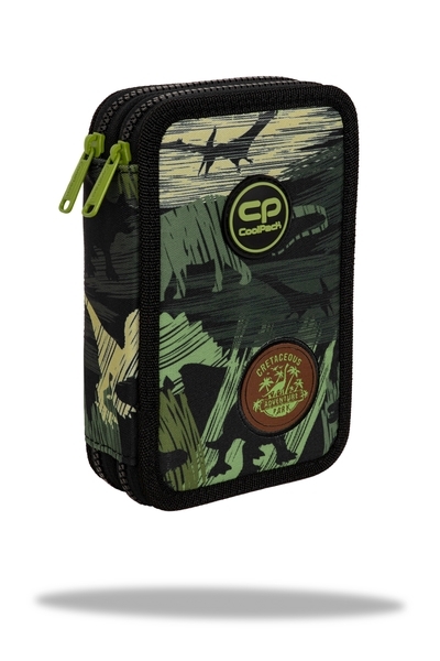 Пенал CoolPack JUMPER 2 ADVENTURE PARK, с наполнением - Pampik