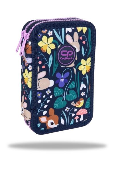 Пенал CoolPack JUMPER 2 OH MY DEAR, с наполнением - Pampik