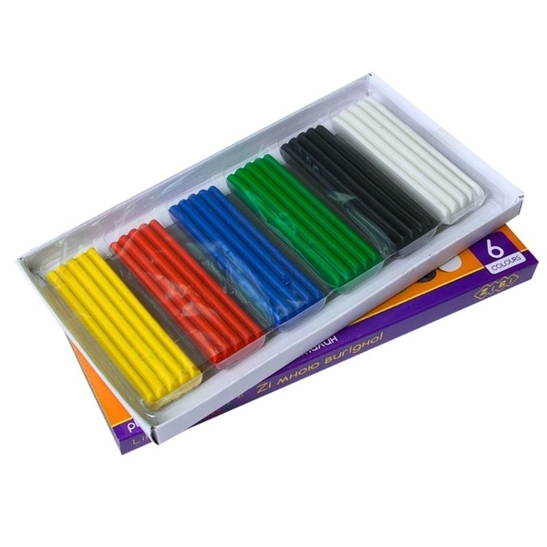 Пластилін ZiBi Smart Line, 6 кольорів (ZB.6221) - Pampik - 2