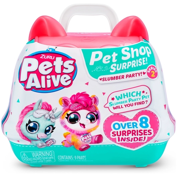 Интерактивный игровой набор Zuru Pets Alive S2 Pet Shop Surprise Повторюшка-сплюшка (9532) - Pampik - 2