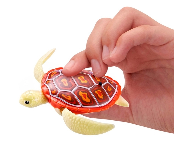 Інтерактивна іграшка Zuru Robo Alive Робочерепаха, бежевий (7192UQ1-3) - Pampik - 4