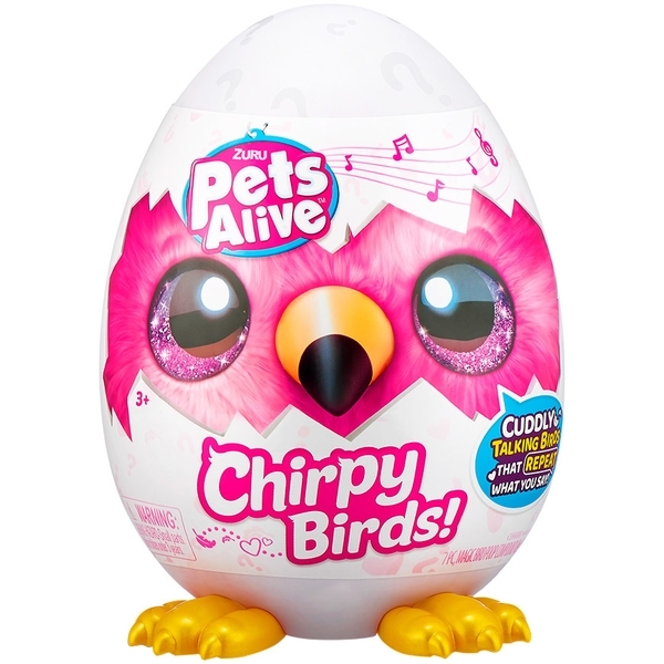 Интерактивный игровой набор Zuru Pets Alive S1 Веселые птички, в ассортименте (9537) - Pampik