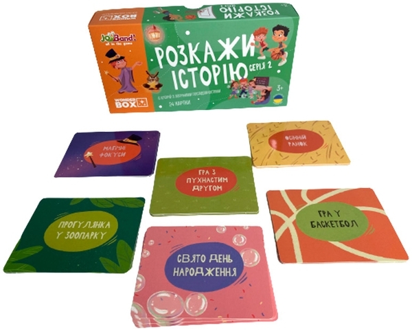Набір логічних карт JoyBand Розкажи історію. Серія 2 (WB102) - Pampik - 6