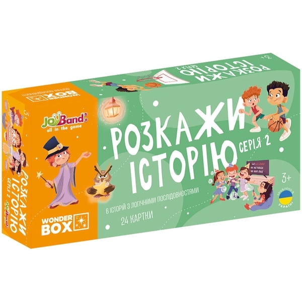 Набір логічних карт JoyBand Розкажи історію. Серія 2 (WB102) - Pampik - 2
