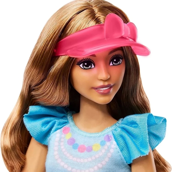 Кукла Barbie Моя первая Barbie, шатенка с зайчонком (HLL21) - Pampik - 3