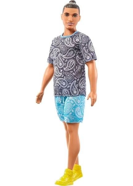 Лялька Barbie Кен Модник у футболці з візерунком пейслі (HJT09) - Pampik - 2