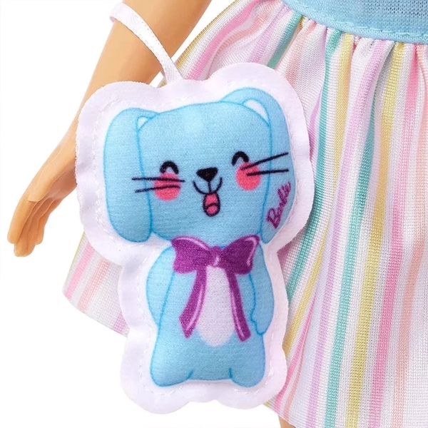 Кукла Barbie Моя первая Barbie, шатенка с зайчонком (HLL21) - Pampik - 4