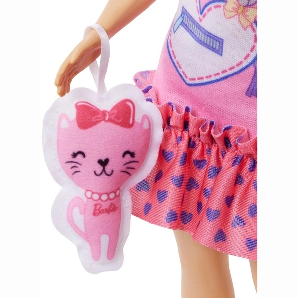 Лялька Barbie Моя перша Barbie, блондинка з кошеням (HLL19) - Pampik - 5