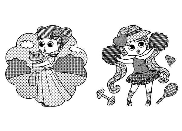 Водяні розмальовки із секретом. Найкраща подружка - Pampik - 2