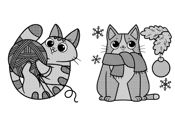 Водяні розмальовки із секретом. Кішечка - Pampik - 2