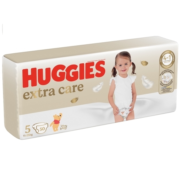 Підгузки на липучках Huggies Extra Care 5 (11-25 кг), 50 шт. - Pampik - 2