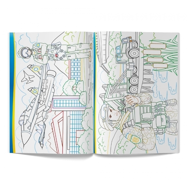 Патріотична розмальовка. Захисники України - Pampik - 2