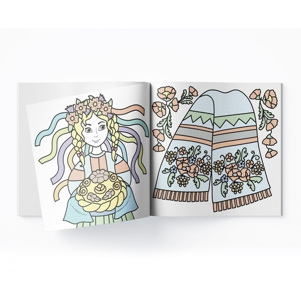 Патріотичні водяні розмальовки. Моя люба Україна - Pampik - 4