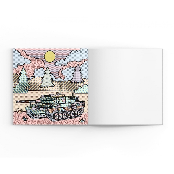 Патріотичні водяні розмальовки із секретом. Військова техніка - Pampik - 5