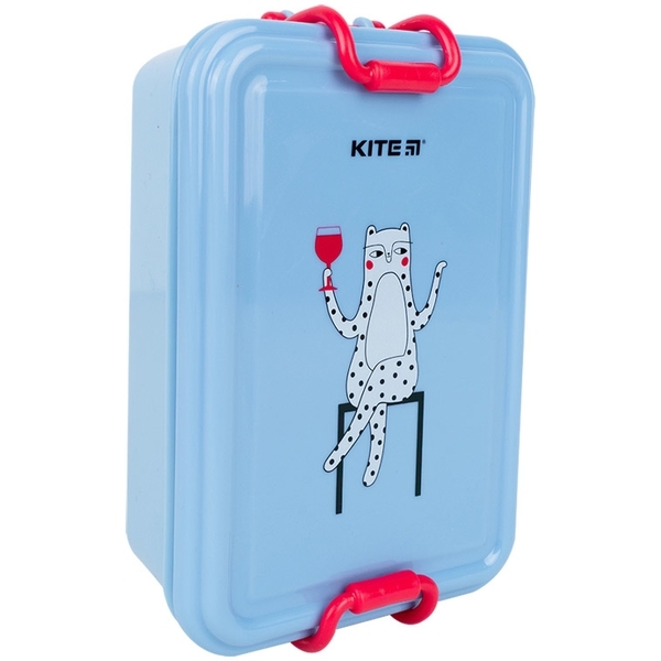 Ланчбокс Kite Cat, 650 мл (K23-175) - Pampik