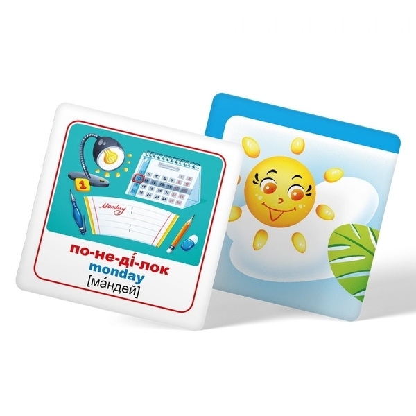 Розумні картки. Пори року, дні тижня, час доби. 30 шт. (F00030526) - Pampik - 6