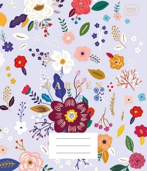 Набір зошитів Interdruk Premium Botanique A, клітинка, 96 аркушів, 2 шт. (299031-2) - Pampik - 3