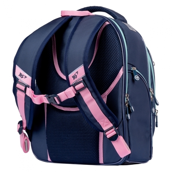 Рюкзак YES S-84 Cosmos для дівчаток, 40х30х16 см, синій (552523) - Pampik - 2