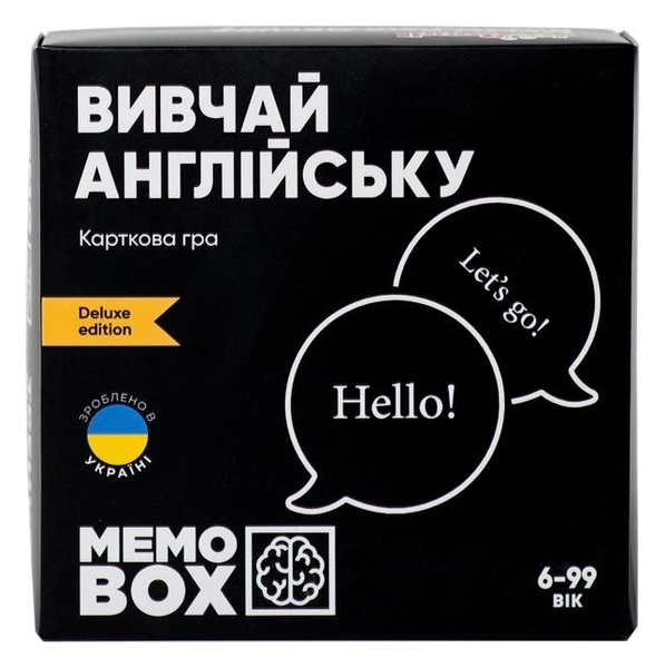 Настольная игра JoyBand MemoBox Delux Изучай английский (MBD104) (4820246770262) - Pampik