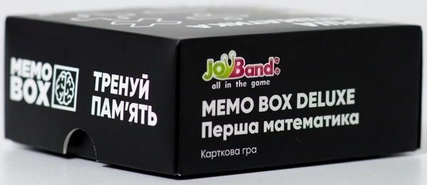 Настільна гра JoyBand MemoBox Delux Перша математика (MBD101) (4820246770231) - Pampik - 2