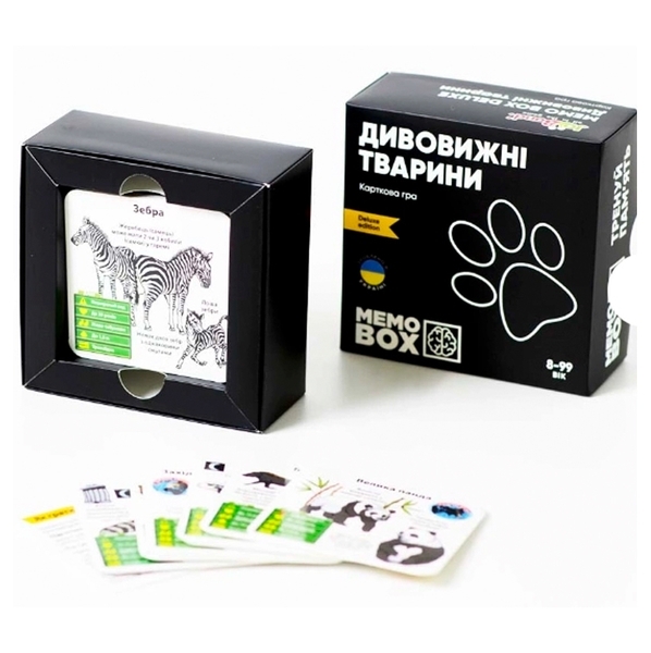 Настольная игра JoyBand MemoBox Deluxe Удивительные животные (MBD106) - Pampik - 2