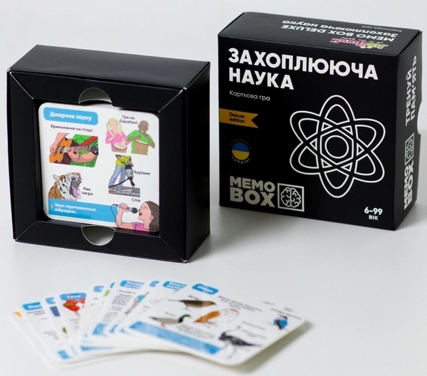 Настольная игра JoyBand MemoBox Delux Увлекательная наука (MBD105) (4820246770279) - Pampik - 3