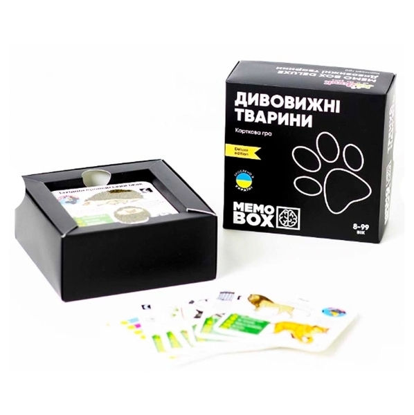 Настольная игра JoyBand MemoBox Deluxe Удивительные животные (MBD106) - Pampik - 3