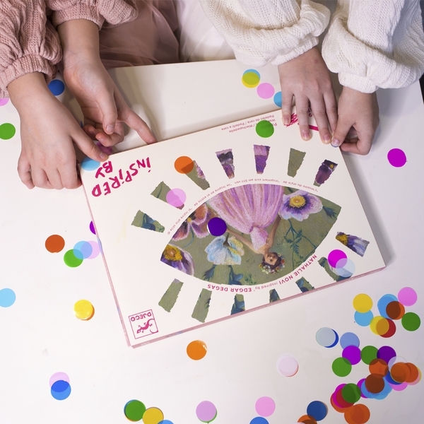 Художественный комплект для рисования Djeco Балерина (DJ09381) - Pampik - 5