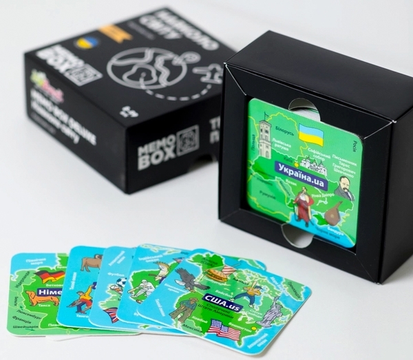 Настільна гра JoyBand MemoBox Delux Навколо світу (MBD102) (4820246770248) - Pampik - 3