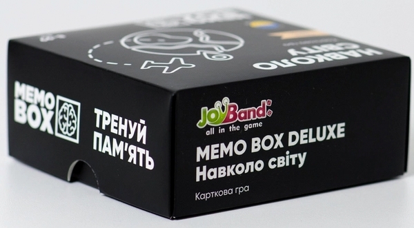 Настільна гра JoyBand MemoBox Delux Навколо світу (MBD102) (4820246770248) - Pampik