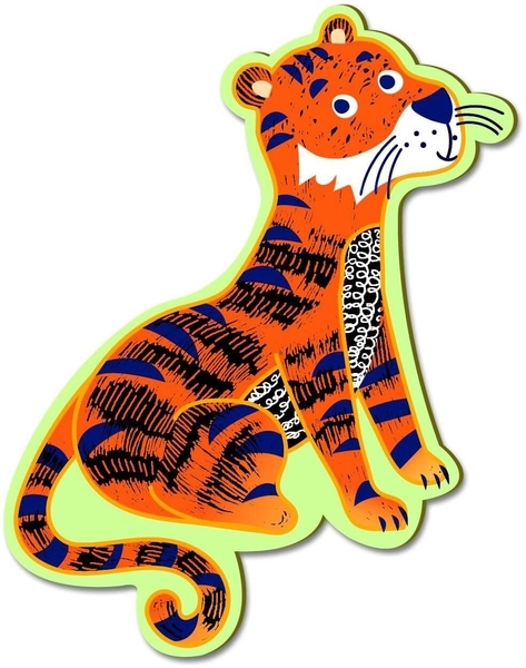 Набір для творчості 2в1 Avenir скретч-арт та гра-рибалка, Тварини джунглів (CH211788) - Pampik - 8