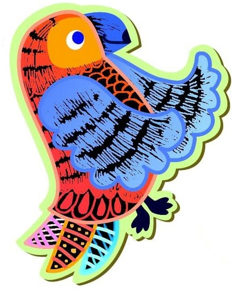 Набір для творчості 2в1 Avenir скретч-арт та гра-рибалка, Тварини джунглів (CH211788) - Pampik - 9