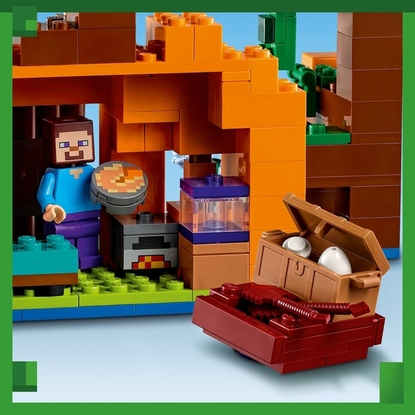 Конструктор LEGO Minecraft Гарбузова ферма, 257 деталей (21248) - Pampik - 7