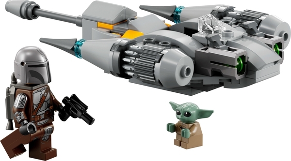 Конструктор LEGO Star Wars Мандалорський зірковий винищувач N-1, мікровинищувач, 88 деталей (75363) - Pampik - 4