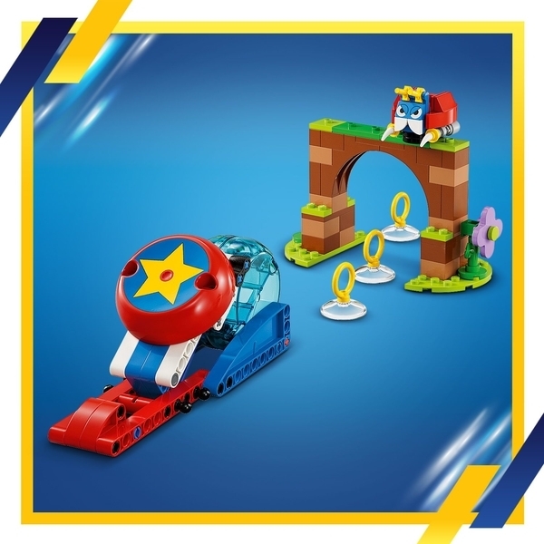 Конструктор LEGO Sonic the Hedgehog Змагання швидкісної сфери Соніка, 292 деталей (76990) - Pampik - 6
