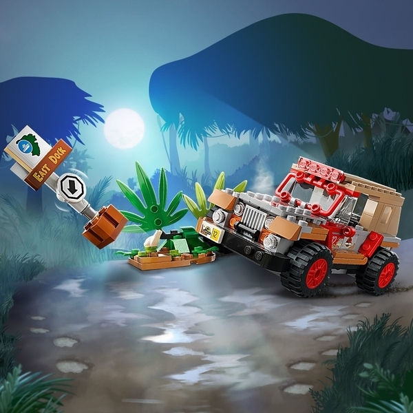 Конструктор LEGO Jurassic World Засада дилофозавра, 211 деталей (76958) - Pampik - 5