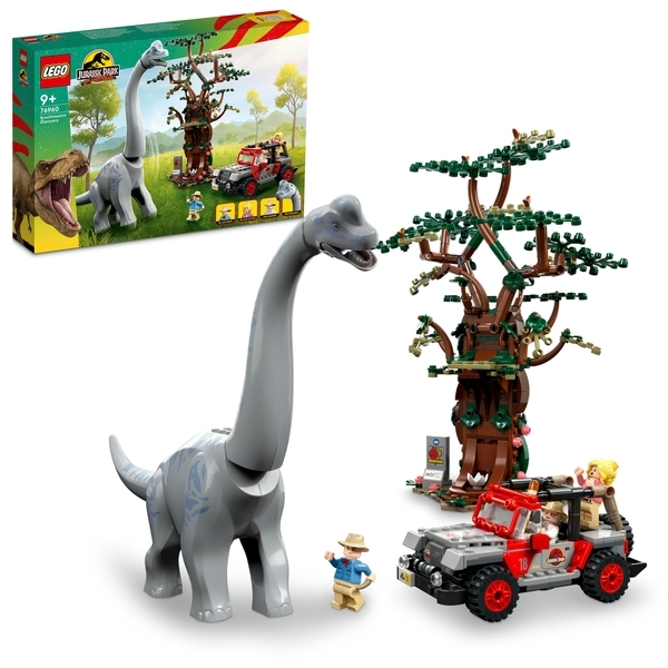 Конструктор LEGO Jurassic World Відкриття брахіозавра, 512 деталей (76960) - Pampik - 2