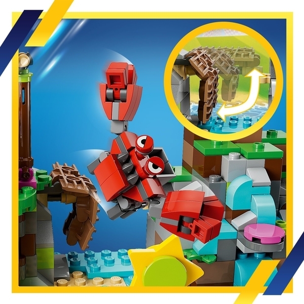 Конструктор LEGO Sonic the Hedgehog Острів Емі для порятунку тварин, 388 деталей (76992) - Pampik - 4