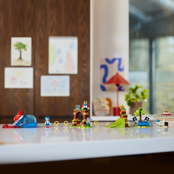 Конструктор LEGO Sonic the Hedgehog Змагання швидкісної сфери Соніка, 292 деталей (76990) - Pampik - 10