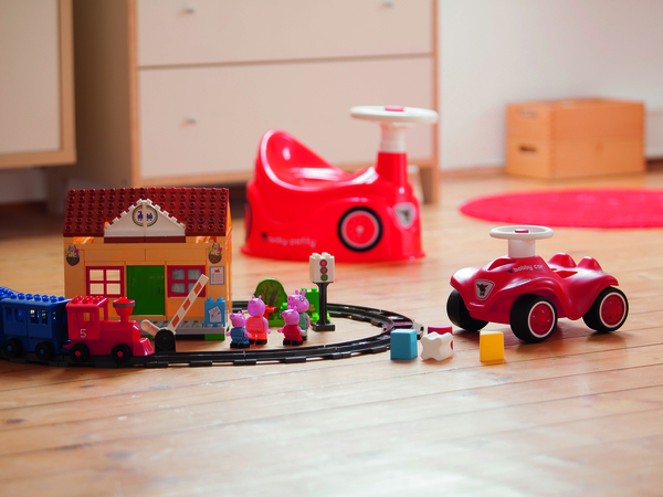 Горщик дитячий BIG з кермом та сигналом, червоний, 18 місяців (4004943568012) - Pampik - 7