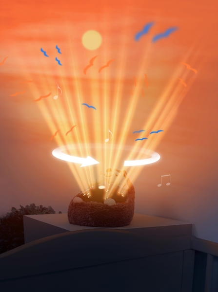 Ночник-проектор Zazu Генри Ежик с подвижной проекцией и мелодиями (ZA-HENRY-01) - Pampik - 4