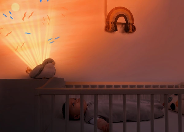 Ночник-проектор Zazu Птичка Шелли с подвижной проекцией и мелодиями (ZA-SHALLY-01) - Pampik - 4